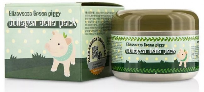 Elizavecca Green Piggy Collagen Jella Pack Коллагеновая маска, 100 мл Elizavecca Green Piggy Collagen Jella Pack Коллагеновая маска, 100 мл