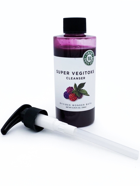 Wonder Bath Универсальное детокс очищение для лица Super Vegitoks Cleanser Purple, 200 мл Wonder Bath Универсальное детокс очищение для лица Super Vegitoks Cleanser Purple, 200 мл