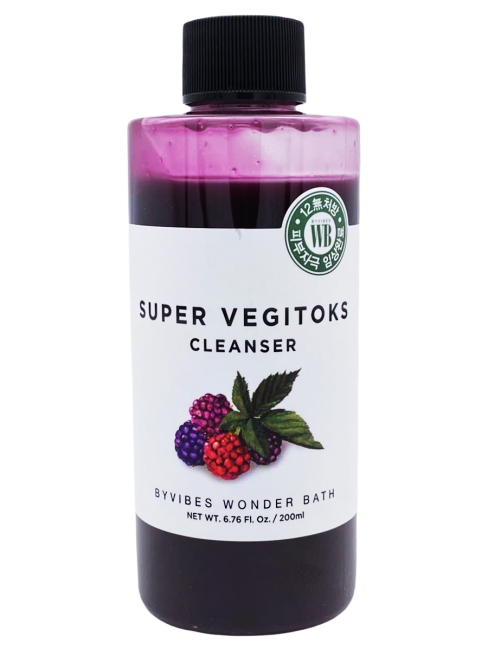 Wonder Bath Универсальное детокс очищение для лица Super Vegitoks Cleanser Purple, 200 мл Wonder Bath Универсальное детокс очищение для лица Super Vegitoks Cleanser Purple, 200 мл