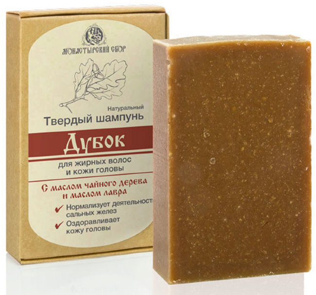 Kleona Твердый шампунь Дубок, 85 г