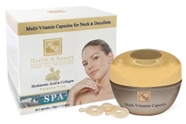 Health and Beauty Мультивитаминные капсулы для шеи и зоны декольте, 30 капсул