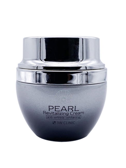 3W Clinic Крем для лица с экстрактом жемчуга Pearl Revitalizing Cream, 50 мл