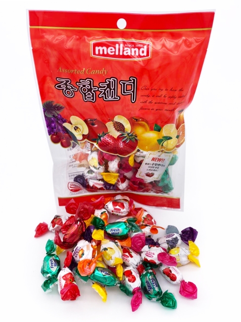 Melland Карамель леденцовая Ассорти вкусов Assorted Candy, 100 г Melland Карамель леденцовая Ассорти вкусов Assorted Candy, 100 г