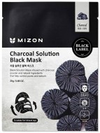 MIZON Charcoal Solution Black Mask Маска для лица c древесным углем, 25 г
