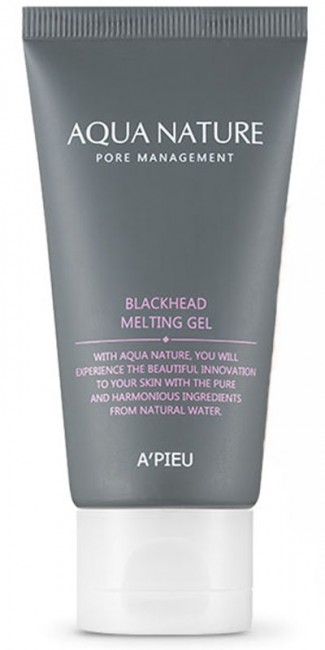 A'Pieu Aqua Nature Blackhead Melting gel Очищающий гель с тающей текстурой, 50 мл