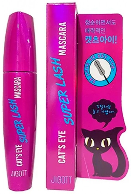 Jigott Тушь для ресниц удлиняющая Cat`S Eye Super Lash Mascara, 12 г Jigott Тушь для ресниц удлиняющая Cat`S Eye Super Lash Mascara, 12 г