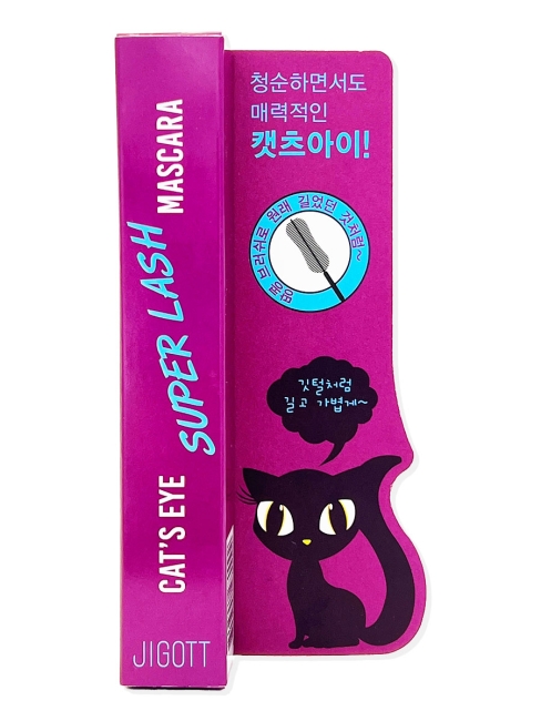 Jigott Тушь для ресниц удлиняющая Cat`S Eye Super Lash Mascara, 12 г Jigott Тушь для ресниц удлиняющая Cat`S Eye Super Lash Mascara, 12 г