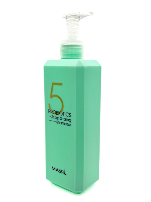 Masil Шампунь для глубокого очищения кожи головы с 5 видами пробиотиков 5 Probiotics Scalp Scaling Shampoo, 500 мл