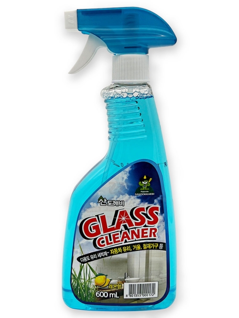 Sandokkaebi Пена-спрей для мытья стёкол и зеркал с ароматом лимона, 600 мл