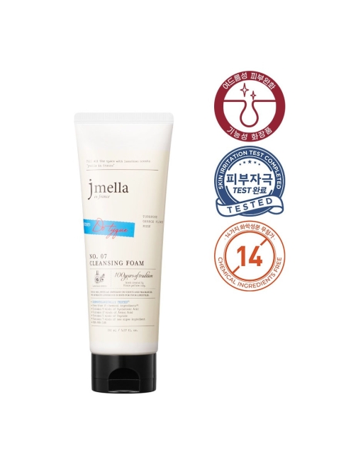 Jmella Парфюмированная пузырьковая пенка для умывания цветочно-цитрусовая N0.07 In France Do Tyque Cleansing Foam, 150 мл Jmella Парфюмированная пузырьковая пенка для умывания цветочно-цитрусовая N0.07 In France Do Tyque Cleansing Foam, 150 мл