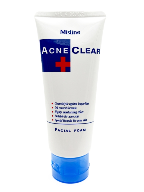 Mistine Пенка для умывания от угрей и прыщей Acne Clean Facial Foam, 85 г