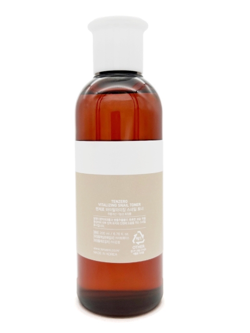 Tenzero Тонер восстанавливающий с экстрактом муцина улитки Toner Snail Vitalizing, 200 мл