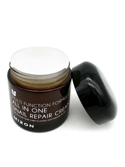 MIZON Восстанавливающий крем с экстрактом улитки All In One Snail Repair Cream, 75 мл MIZON Восстанавливающий крем с экстрактом улитки All In One Snail Repair Cream, 75 мл