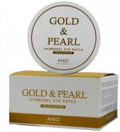 Anjo Professional Гидрогелевые патчи с золотом и жемчугом Gold & Pearl Hydrogel Eye Pacth, 60 шт