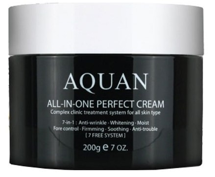 Anskin Крем для лица многофункциональный Aquan All-In-One Perfect Cream, 200 г