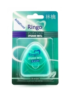 Gotaiyo Зубная нить вощеная с ароматом мяты Ringo Mint, 50 м