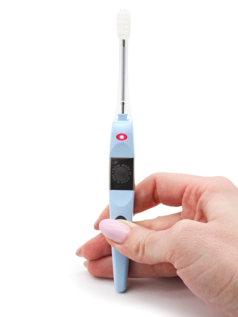 Hukuba Dental Детская ионная электрическая зубная щетка до 7 лет с плоским срезом голубая Ion Smart Kiss You Blue, 1 шт Hukuba Dental Детская ионная электрическая зубная щетка до 7 лет с плоским срезом голубая Ion Smart Kiss You Blue, 1 шт