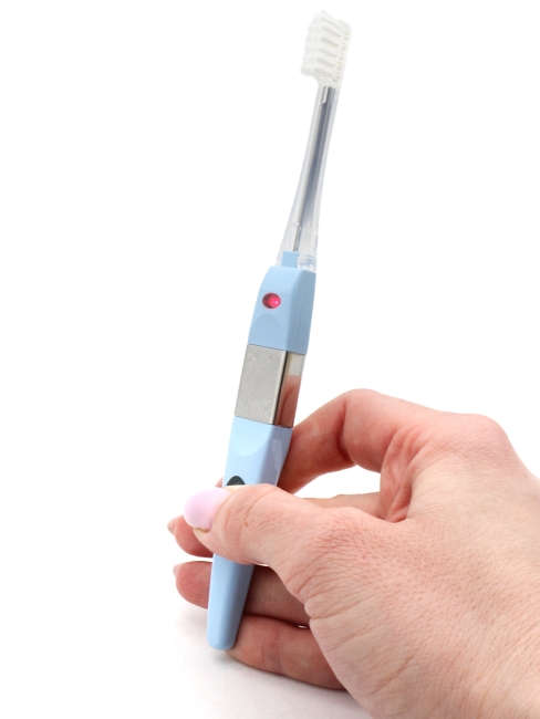 Hukuba Dental Детская ионная электрическая зубная щетка до 7 лет с плоским срезом голубая Ion Smart Kiss You Blue, 1 шт Hukuba Dental Детская ионная электрическая зубная щетка до 7 лет с плоским срезом голубая Ion Smart Kiss You Blue, 1 шт