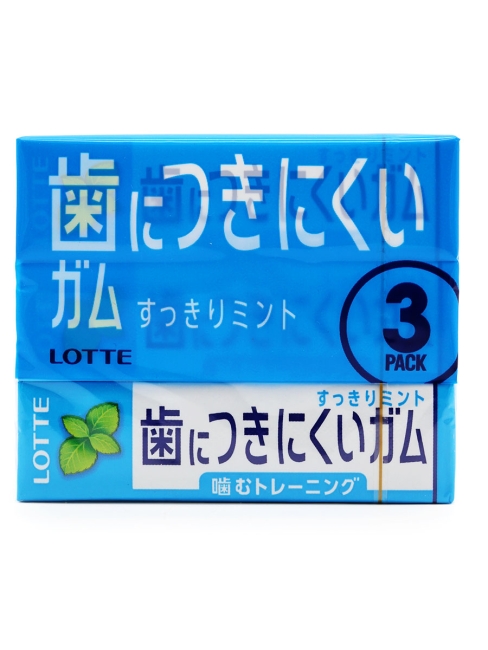 LOTTE Жевательная резинка блок 3 пачки Фризон Мята Freezone Mint Gum, 3 x 25,2 г LOTTE Жевательная резинка блок 3 пачки Фризон Мята Freezone Mint Gum, 3 x 25,2 г