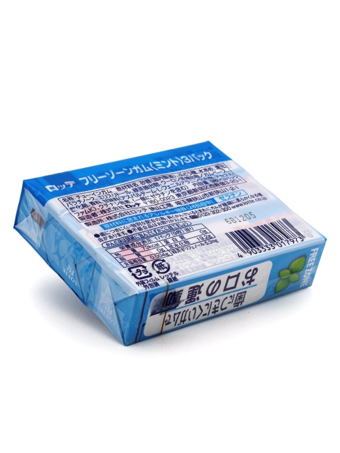 LOTTE Жевательная резинка блок 3 пачки Фризон Мята Freezone Mint Gum, 3 x 25,2 г LOTTE Жевательная резинка блок 3 пачки Фризон Мята Freezone Mint Gum, 3 x 25,2 г