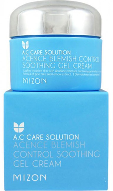 MIZON Acence Blemish Control Soothing Gel Cream Комплексный гель-крем для проблемной кожи лица, 50 мл