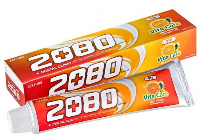 KeraSys Dental Clinic 2080 Vita Care Зубная паста Витаминный Уход с фтором, 120 г KeraSys Dental Clinic 2080 Vita Care Зубная паста Витаминный Уход с фтором, 120 г