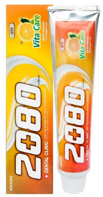 KeraSys Dental Clinic 2080 Vita Care Зубная паста Витаминный Уход с фтором, 120 г KeraSys Dental Clinic 2080 Vita Care Зубная паста Витаминный Уход с фтором, 120 г
