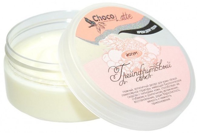 ChocoLatte Крем для тела Йогурт Грейпфрутовый, 150 мл ChocoLatte Крем для тела Йогурт Грейпфрутовый, 150 мл