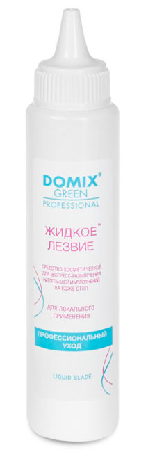 Domix "Жидкое лезвие" - для удаления натоптышей и уплотнений кожи стоп, локального применения, 70 мл Domix "Жидкое лезвие" - для удаления натоптышей и уплотнений кожи стоп, локального применения, 70 мл