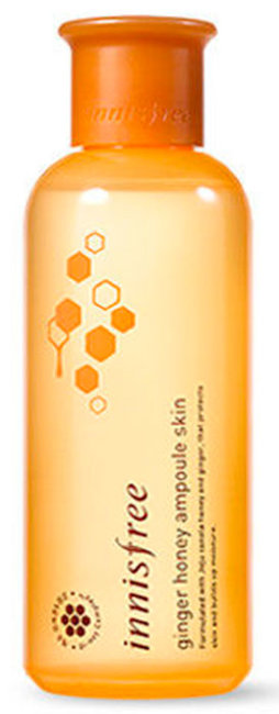 Innisfree Ginger Honey Ampoule Skin Питательный тонер с медом и имбирем, 200 мл Innisfree Ginger Honey Ampoule Skin Питательный тонер с медом и имбирем, 200 мл