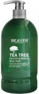 Beaver Professional Tea Tree Body Wash Гель для душа с маслом чайного дерева, 600 мл