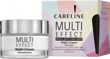 Careline Multi Effect Night Cream Активный ночной крем для лица, шеи и зоны декольте, 50 мл Careline Multi Effect Night Cream Активный ночной крем для лица, шеи и зоны декольте, 50 мл