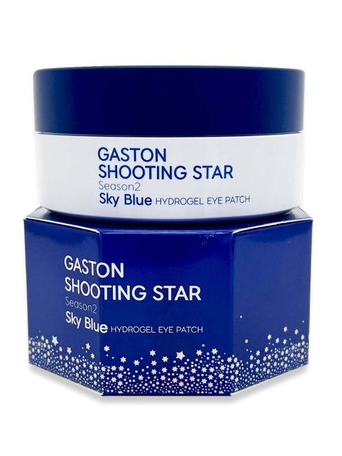 Gaston Гидрогелевые патчи для кожи вокруг глаз Shooting Star Season2 Sky Blue Hydrogel Eye Patch, 60 шт