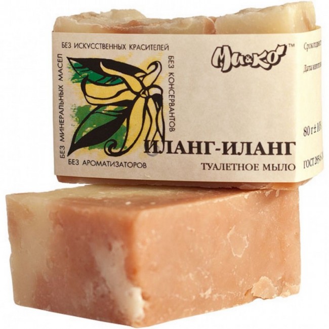MiKo Туалетное мыло Иланг-иланг, 75 г MiKo Туалетное мыло Иланг-иланг, 75 г