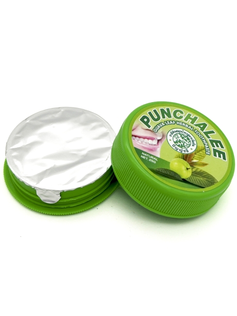 Punchalee Зубная паста растительная с экстрактом листьев гуавы Панчали Guava Leaf Herbal Toothpaste, 25 г Punchalee Зубная паста растительная с экстрактом листьев гуавы Панчали Guava Leaf Herbal Toothpaste, 25 г