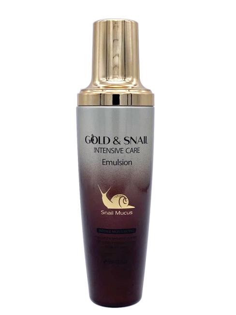 3W Clinic Эмульсия для лица с золотом и муцином улитки Gold & Snail Intensive Care Emulsion, 130 мл 3W Clinic Эмульсия для лица с золотом и муцином улитки Gold & Snail Intensive Care Emulsion, 130 мл