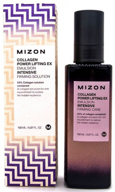 MIZON Collagen Power Lifting EX Emulsion Лифтинг-эмульсия для лица с коллагеном, 150 мл 