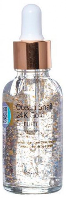 Skindom Ocean Snail 24K Gold Serum Сыворотка 24К Gold с экстрактом морской улитки, 30 мл