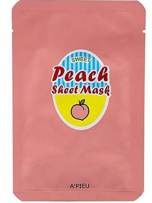 A'PIEU Peach & Yogurt Sheet Mask Персиковая маска для лица, 23 г A'PIEU Peach & Yogurt Sheet Mask Персиковая маска для лица, 23 г
