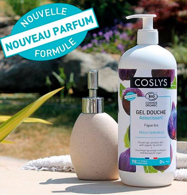 Coslys Гель для душа Для чувствительной кожи с органическим инжиром, 1 л