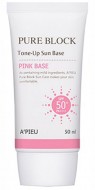 A'PIEU Pure Block Tone-Up Sun Base SPF50/PA+++ Солнцезащитная база под макияж, 50 мл