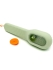 Щетка для чистки обуви с дозатором зеленая, 1 шт