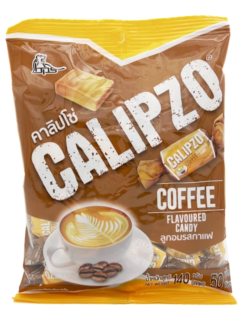 Boonprasert Конфета жевательная со вкусом кофе Calipzo Coffee Flavoured Candy (50 шт), 140 г