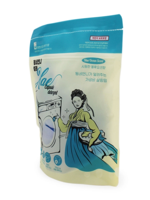 Hae Высококонцентрированые капсулы для стирки Голубой океан Capsule Detergent Blue Ocean Scent, 30 капсул