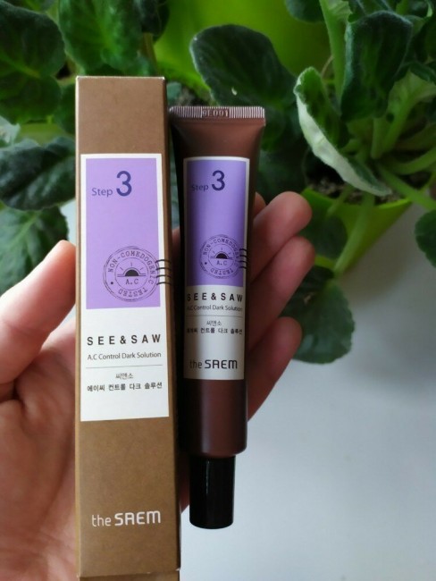 The Saem Крем для лица (средство от темных пятен) SEE & SAW A.C Control Dark Solution, 30 мл