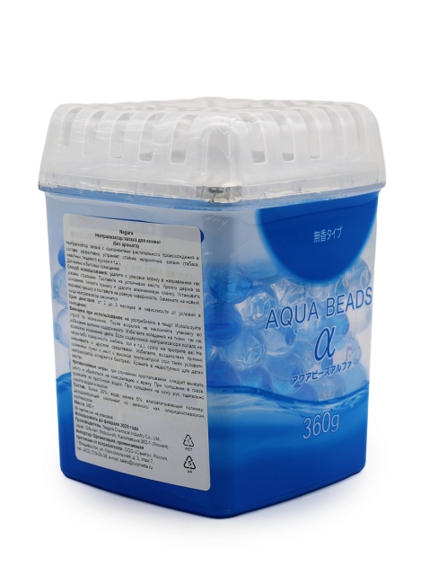 Nagara Нейтрализатор запахов для помещений без аромата Aqua Beads, 360 г