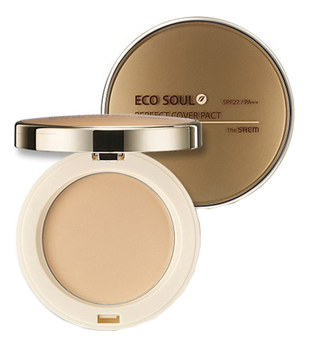 The Saem Пудра компактная 23 тон Eco Soul Perfect Cover Pact 23 Natural Beige, 11 г The Saem Пудра компактная 23 тон Eco Soul Perfect Cover Pact 23 Natural Beige, 11 г