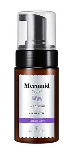 SWISSPURE Mermade Secret Hair Styling Bubble Fixer (Volume Wave) Пенка для укладки волос (для создания локонов), 100 мл