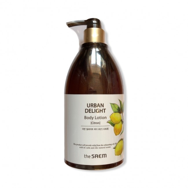 The Saem Лосьон для тела URBAN DELIGHT Body Lotion Citron, 400 мл The Saem Лосьон для тела URBAN DELIGHT Body Lotion Citron, 400 мл