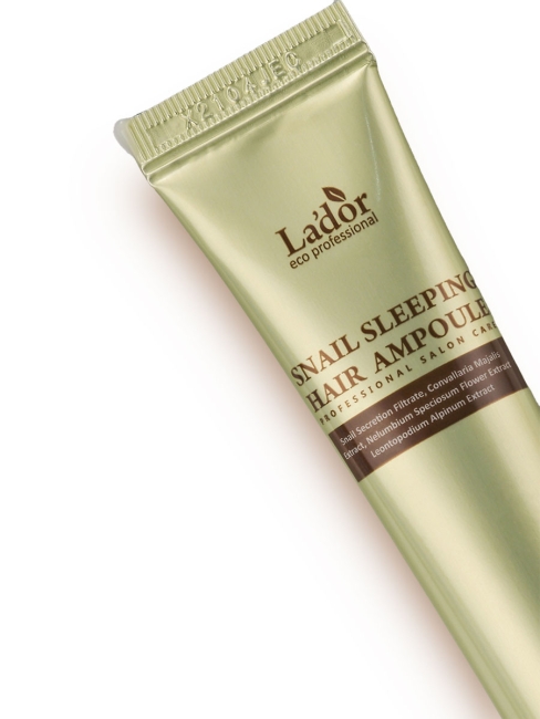 La'dor Ночная восстанавливающая сыворотка для волос Snail Sleeping Clinic Ampoule, 20 мл La'dor Ночная восстанавливающая сыворотка для волос Snail Sleeping Clinic Ampoule, 20 мл